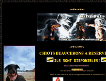 Tablet Screenshot of les-beaucerons.com
